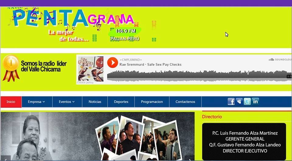 RADIO PENTAGRAMA CUMPLE 17 AÑOS - LIDER EN SINTONIA EN EL VALLE CHICAMA